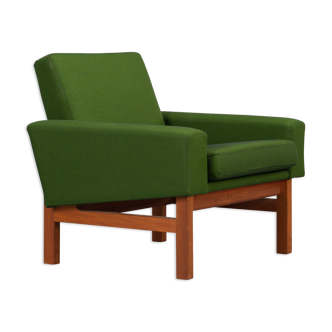 Green AP34/1T armcchair by Hans J. Wegner for A.P. Stolen, 1960s