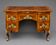 Antique baroque-style desk from Dresden with five drawers.