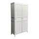 Antique Parisian panelled wardrobe from 1940.