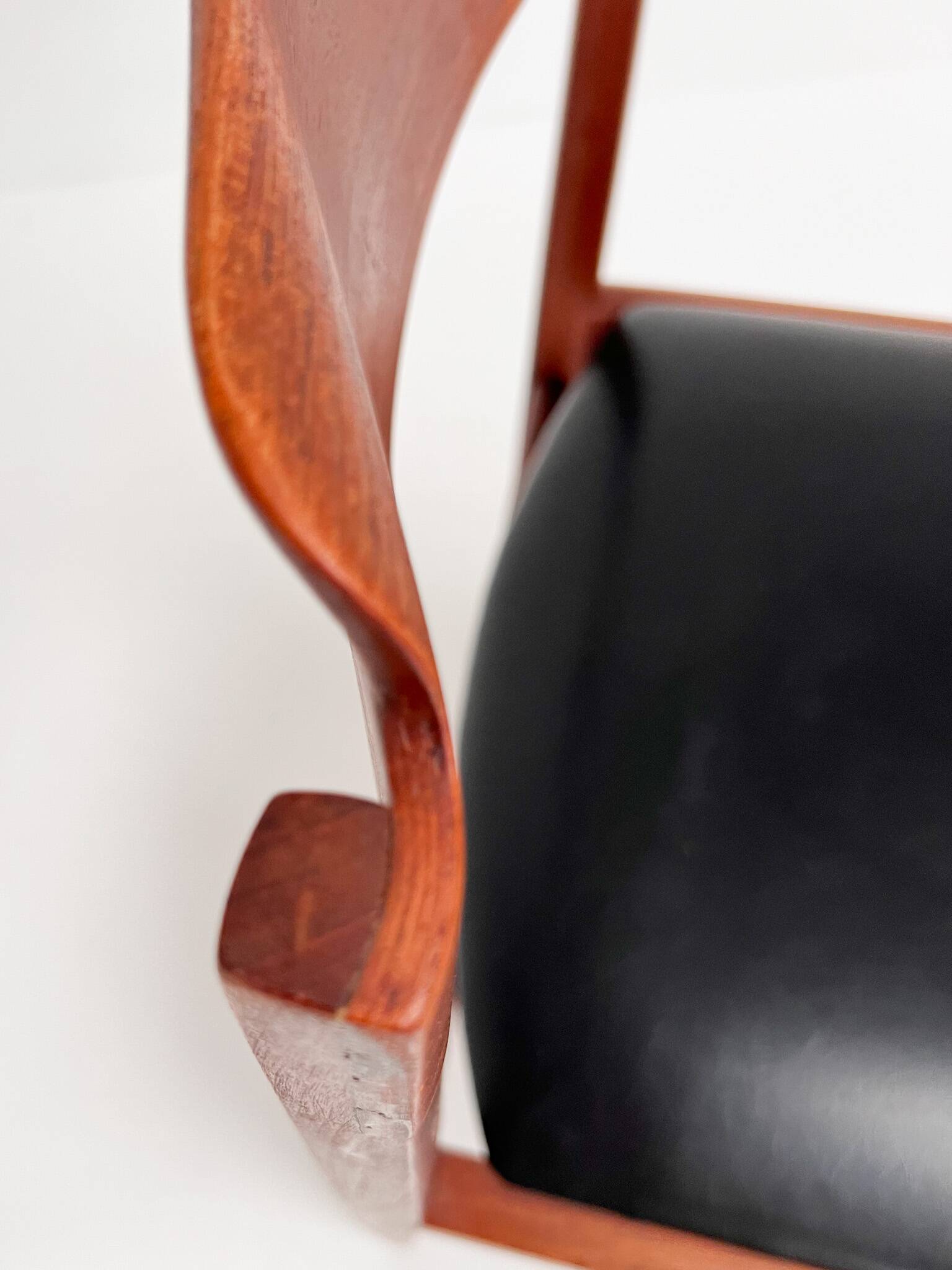 Set Mid Century Danish dining chairs attributed to Korup Mobelfabrik, 1960s