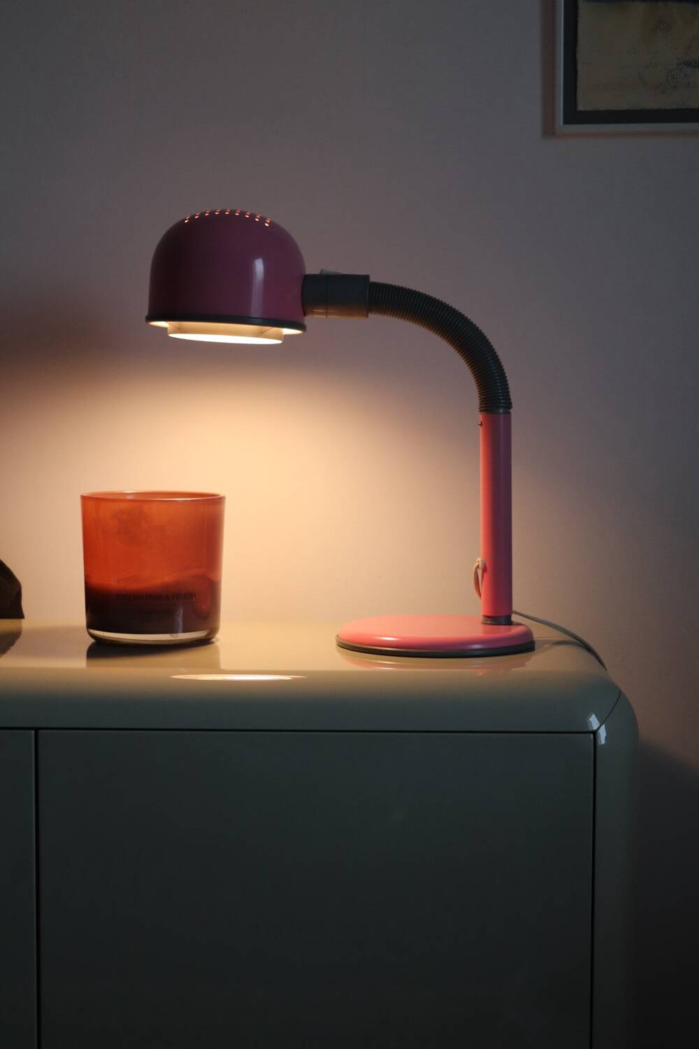Vintage desk lamp from the 1970s, attributed to Egon Hillebrand for AL.
