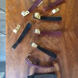 10 hooks, KM Austria, bakelite and brass