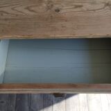 Farmhouse table with flap