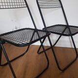 Set of 2 Talin folding chairs