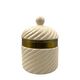 Tommaso Barbi, White Ice Bucket / jar, B Ceramiche Italy, ca. 1970
