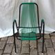 Paire de fauteuils scoubidou