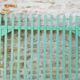 Plain riveted iron gate