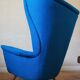 Fauteuil bergere wing back chair Design italien Annees 50 60