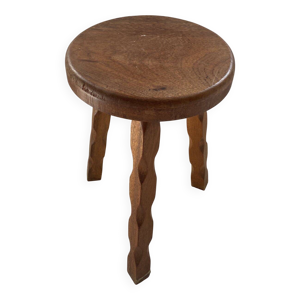 tabouret en chêne – - pieds