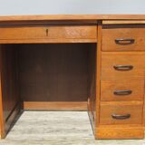 Student desk 1950 black bakelite handles