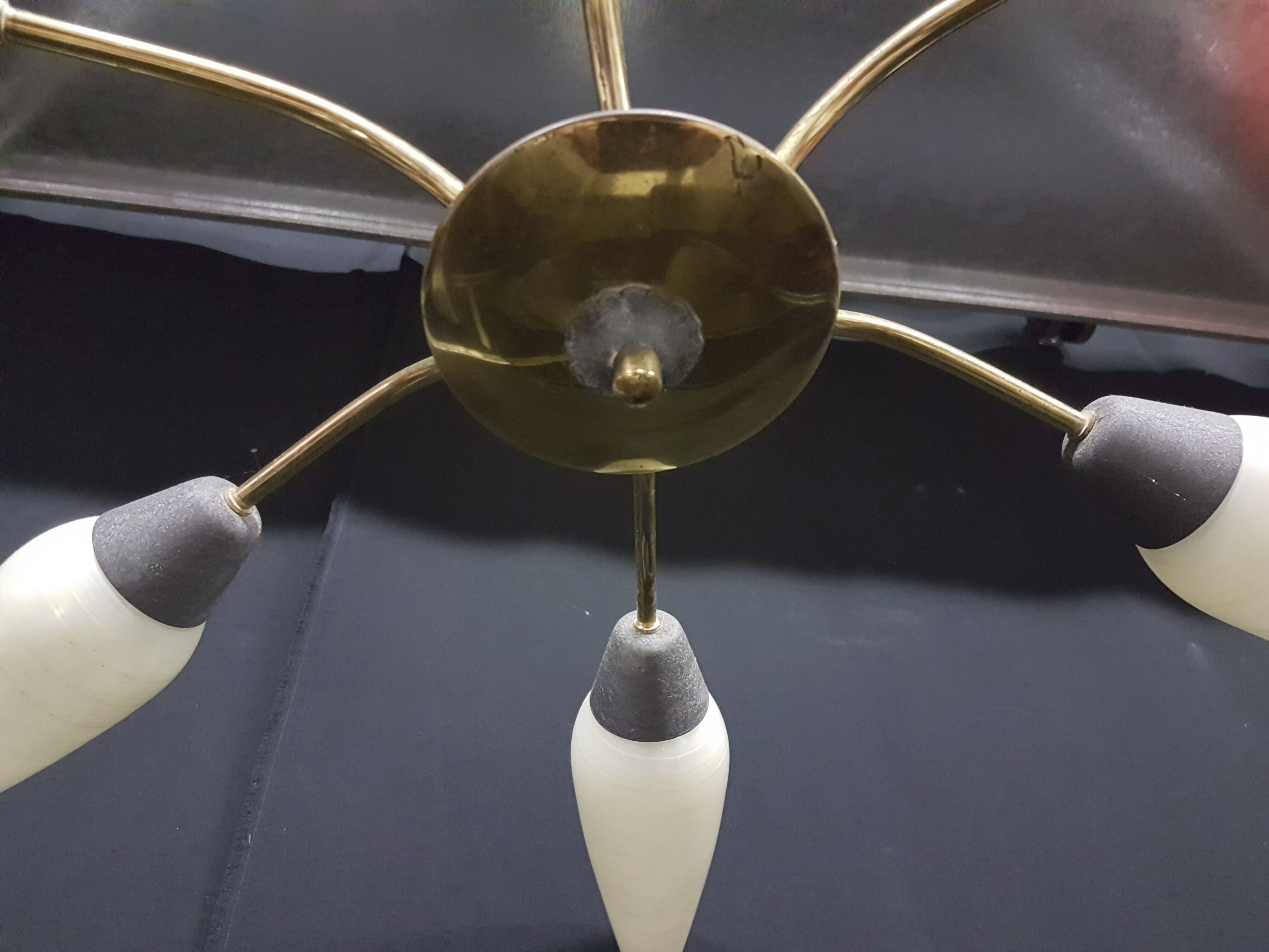 Modernist ceiling of the 1960s