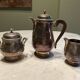 Coffee service 3 pieces. Christofle / Gallia. ART DECO