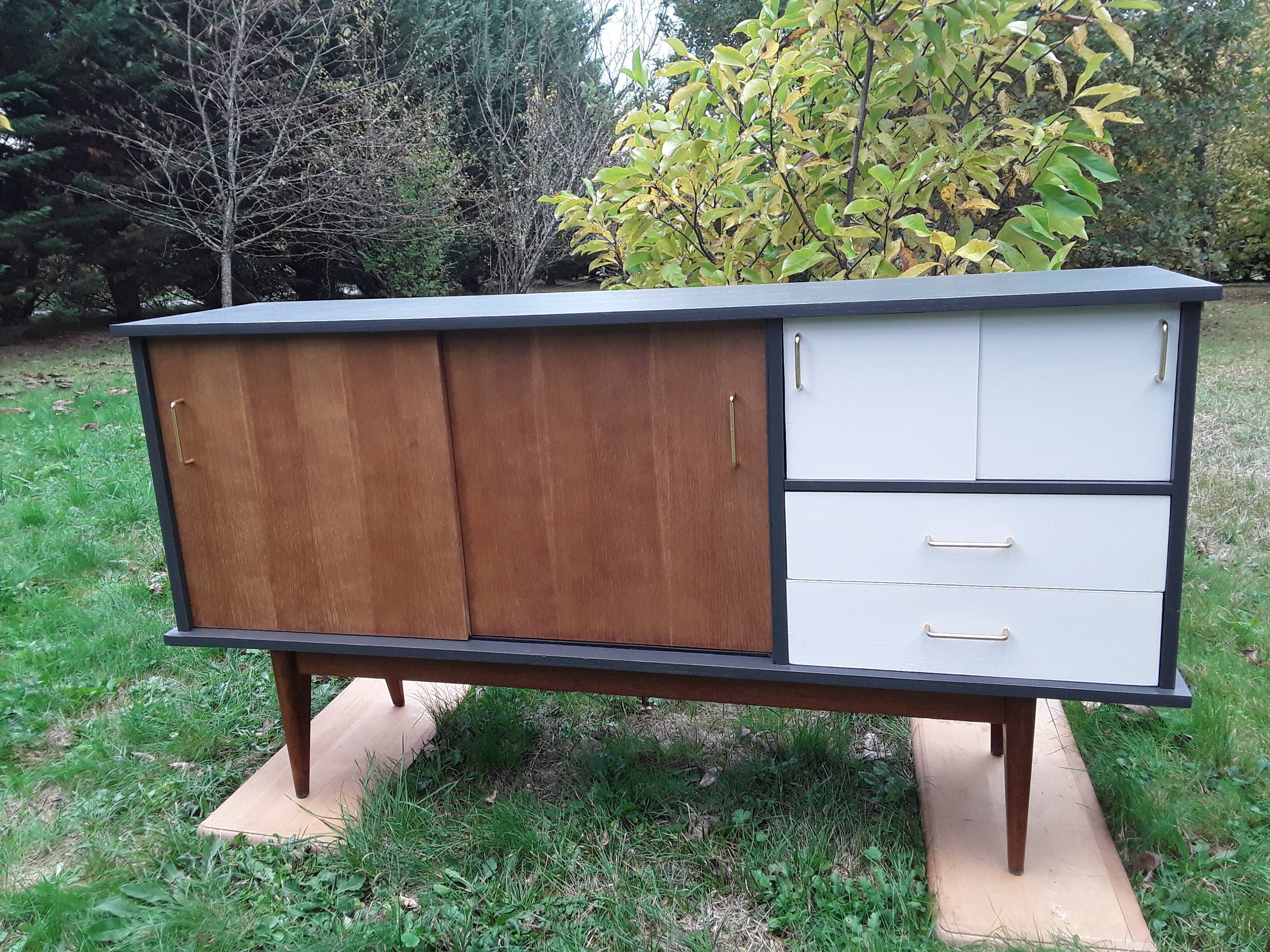 Sideboard vintage grey