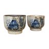 Duo de tasses à café Jane motif chinois