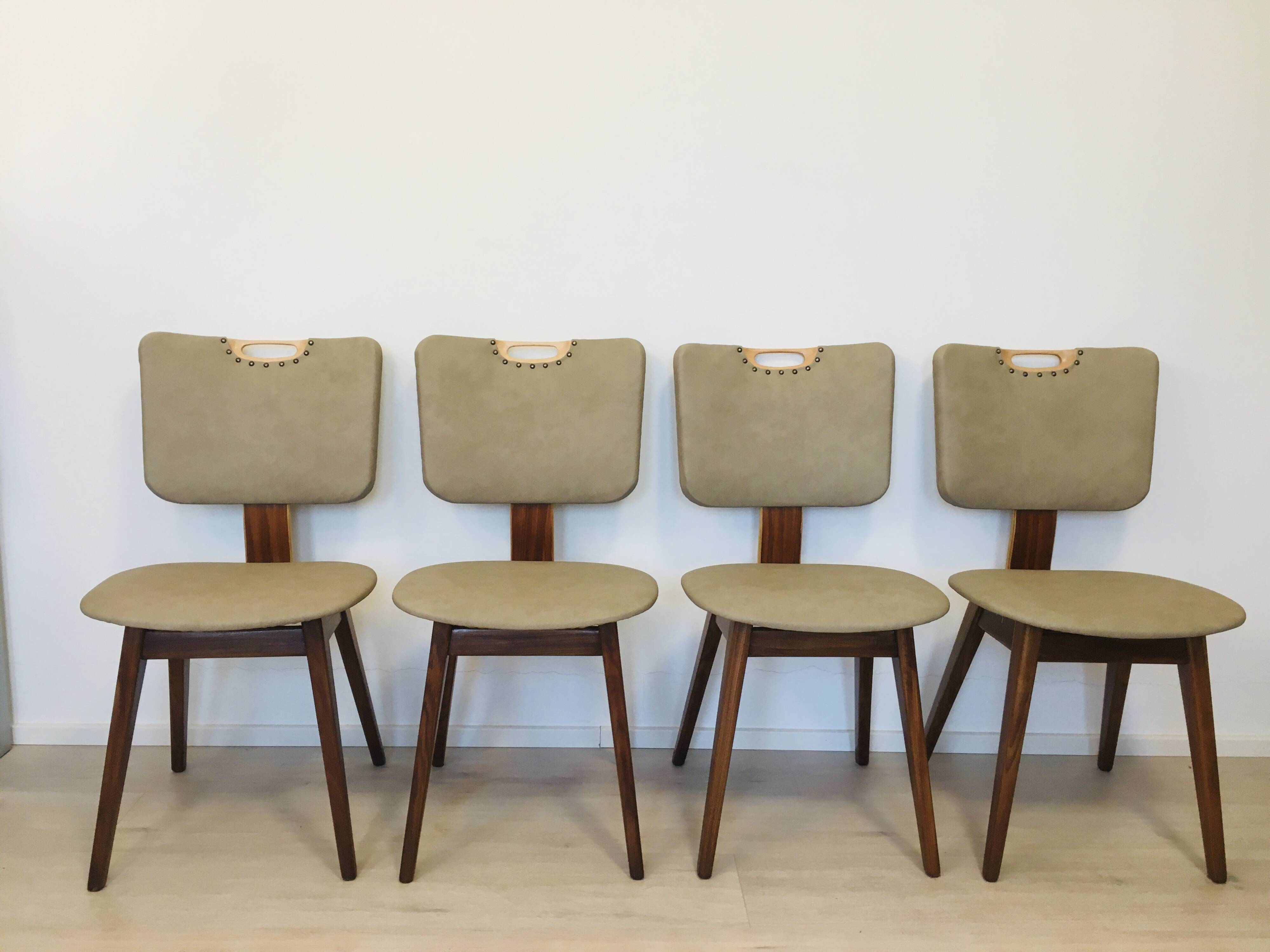 Vintage Teak Dining Chair, Netherlands 1970s