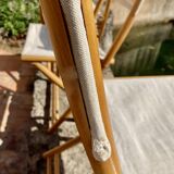 Set of 6 "design 1960" folding chairs.