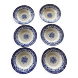 6 Jules Vieillard Bordeaux soup plates