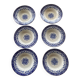 6 Jules Vieillard Bordeaux soup plates