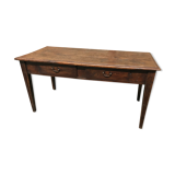 Chestnut farm table 19th