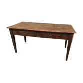 Table de ferme en châtaignier 19eme