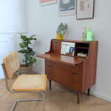 Vintage Scandinavian teak secretary