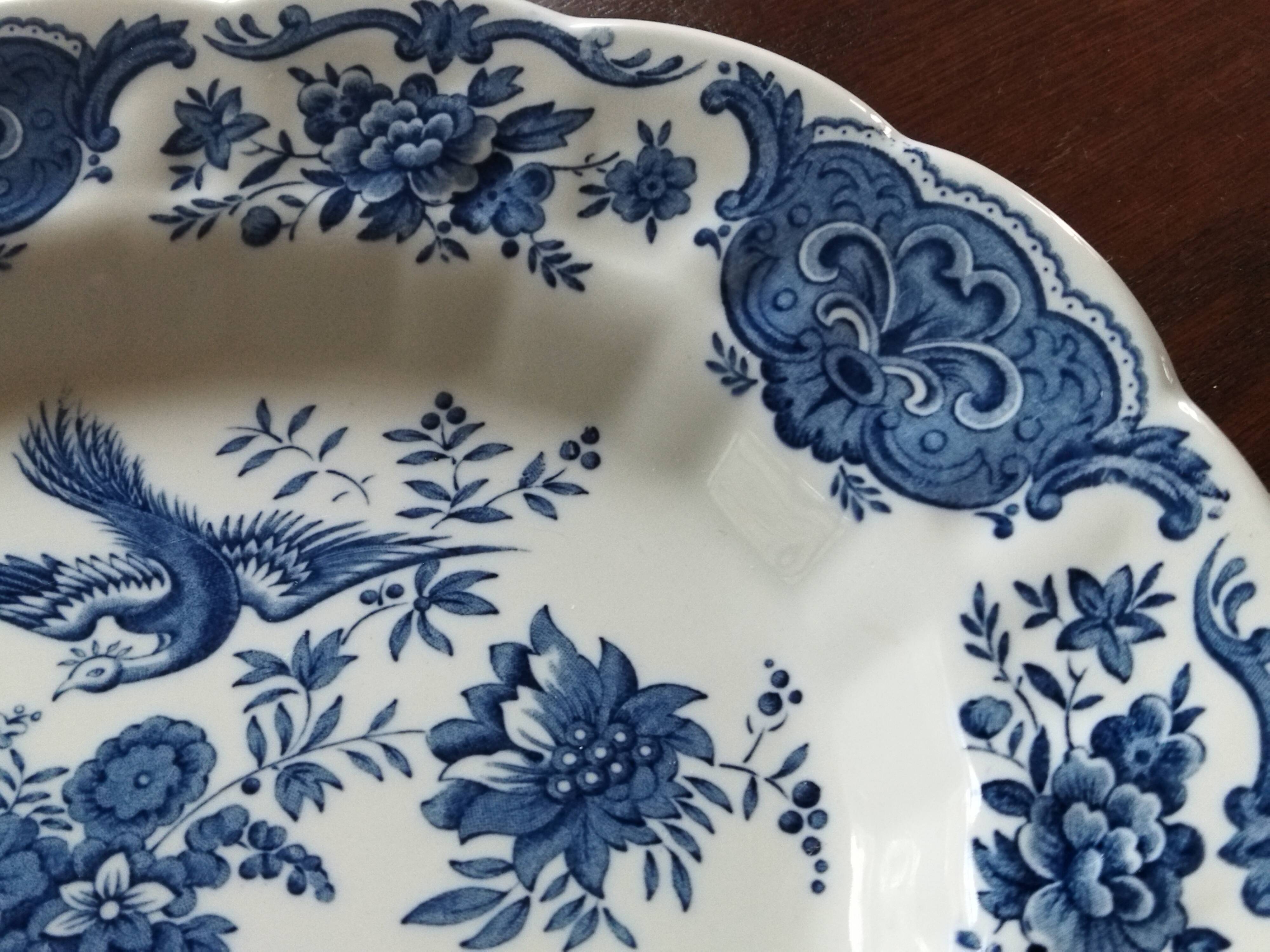 English oval dish "Windsor" Ridgway