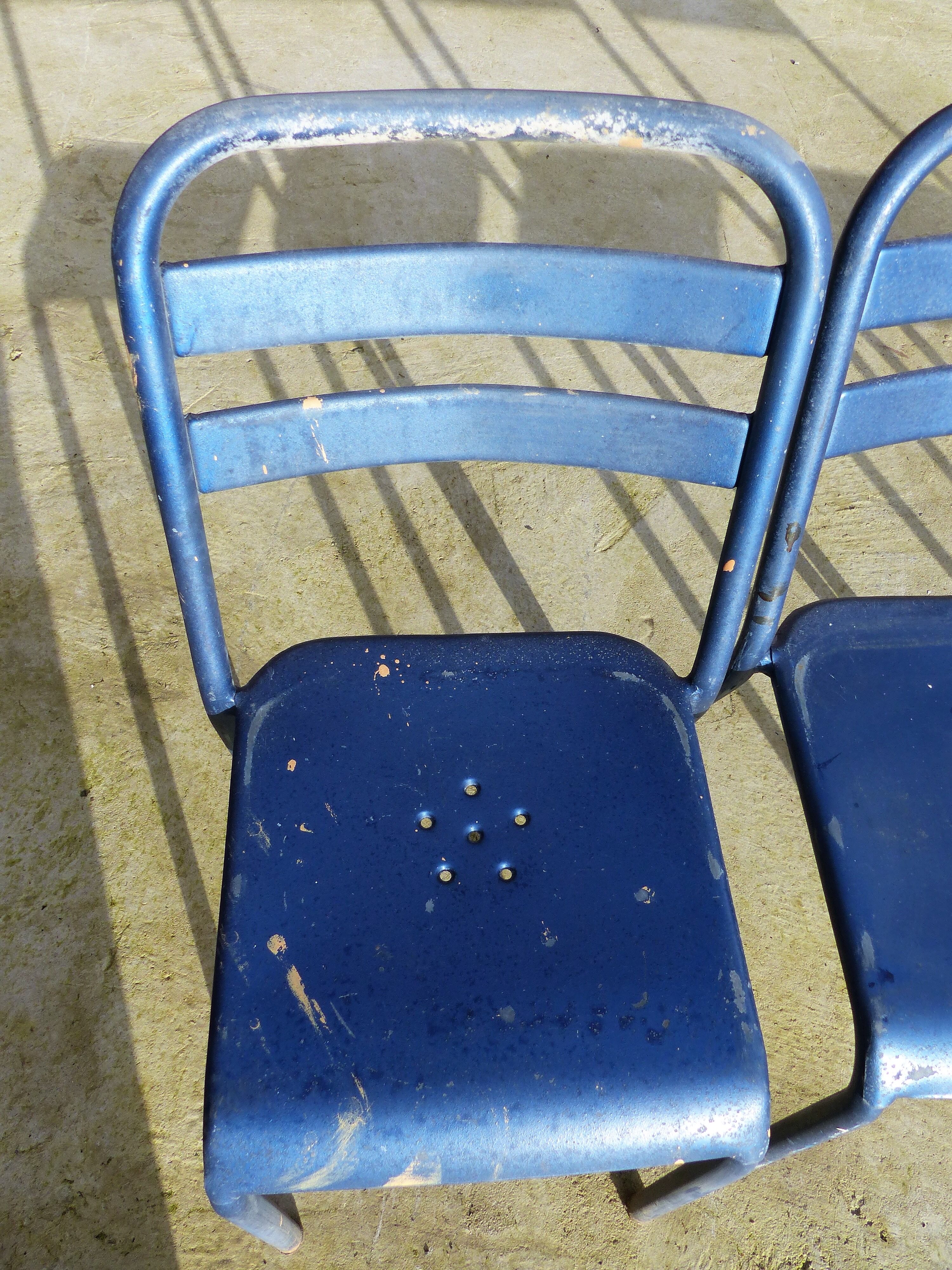 4 vintage bistro chairs