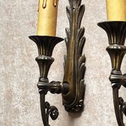 Pair of antique wall sconces
