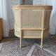 Rattan armchair and natural canning from balî