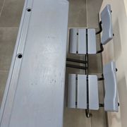 Renovated school desk for 2 – Ideal for the new school year.