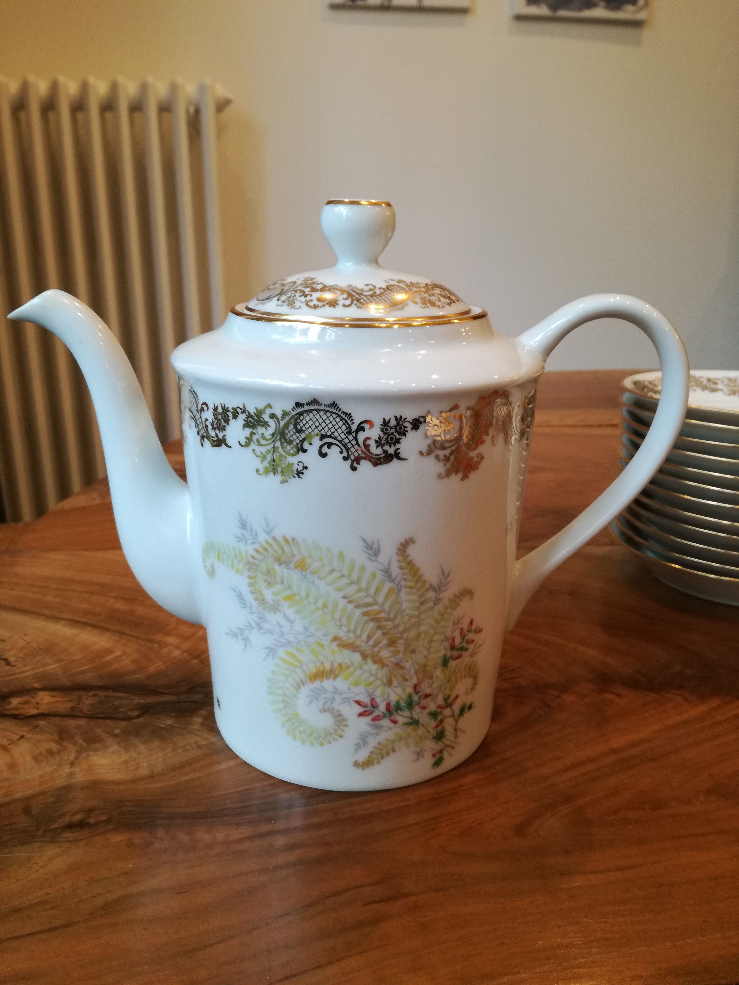 Limoges porcelain tea and coffee service