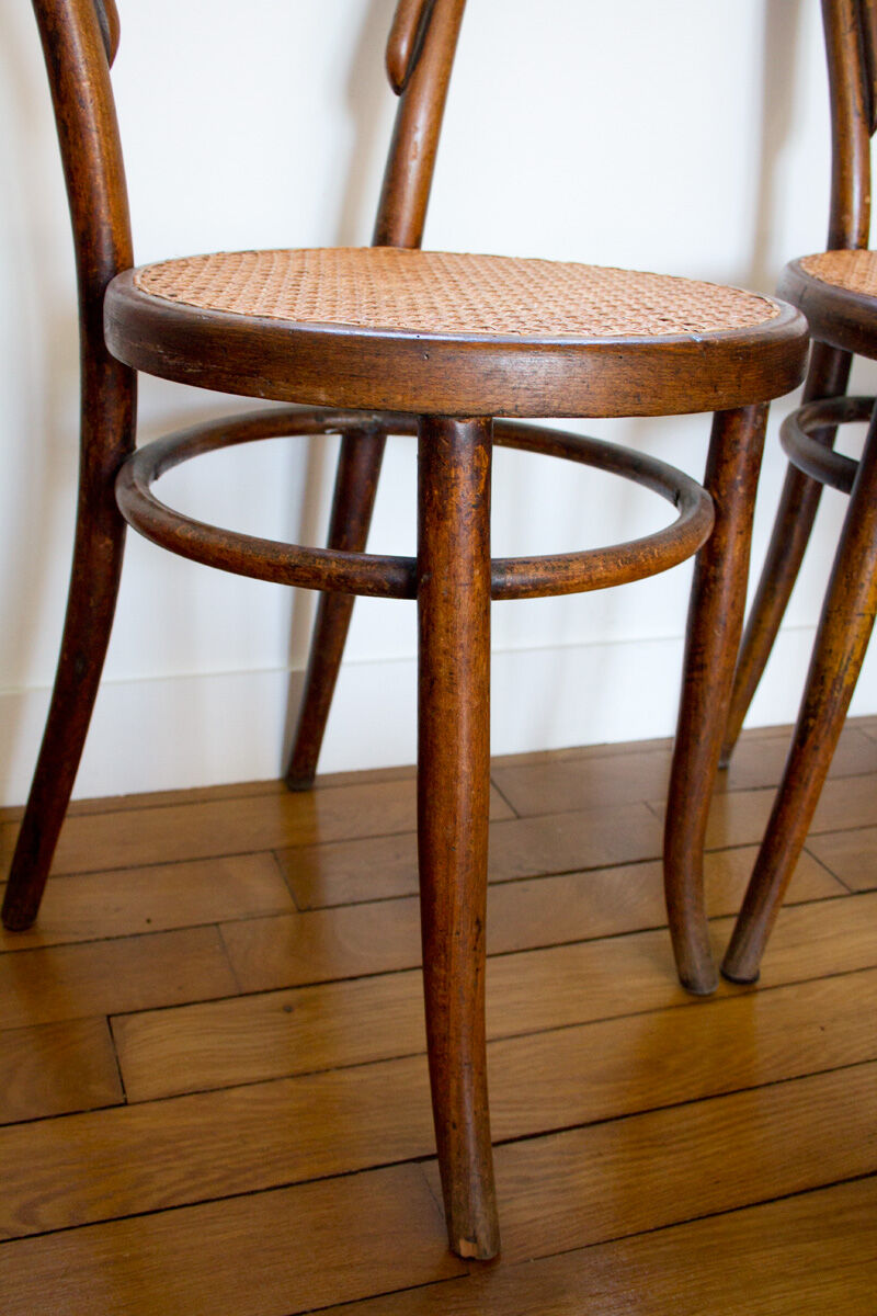 Pair of bistro chairs