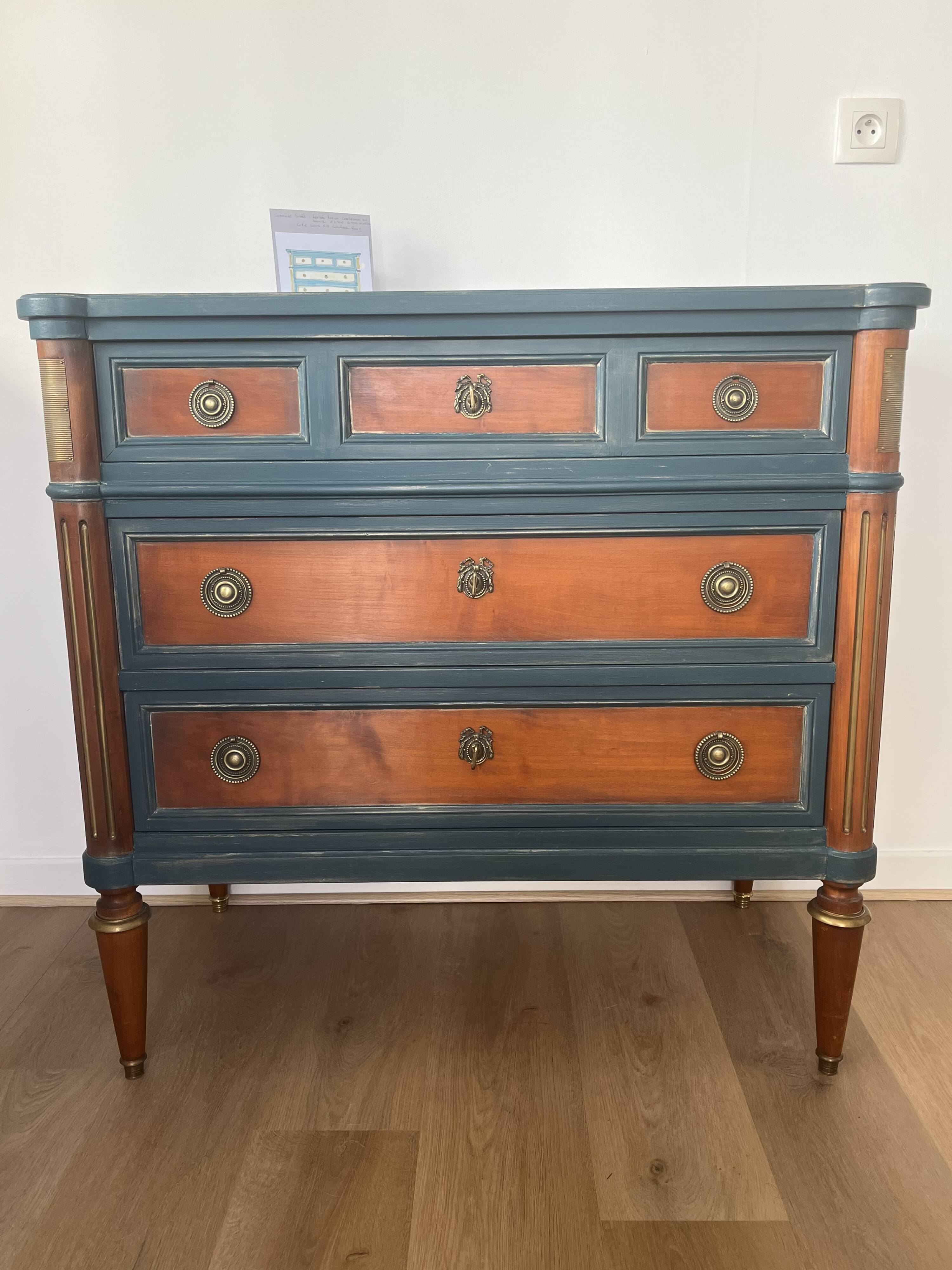 Louis XVI chest of drawers