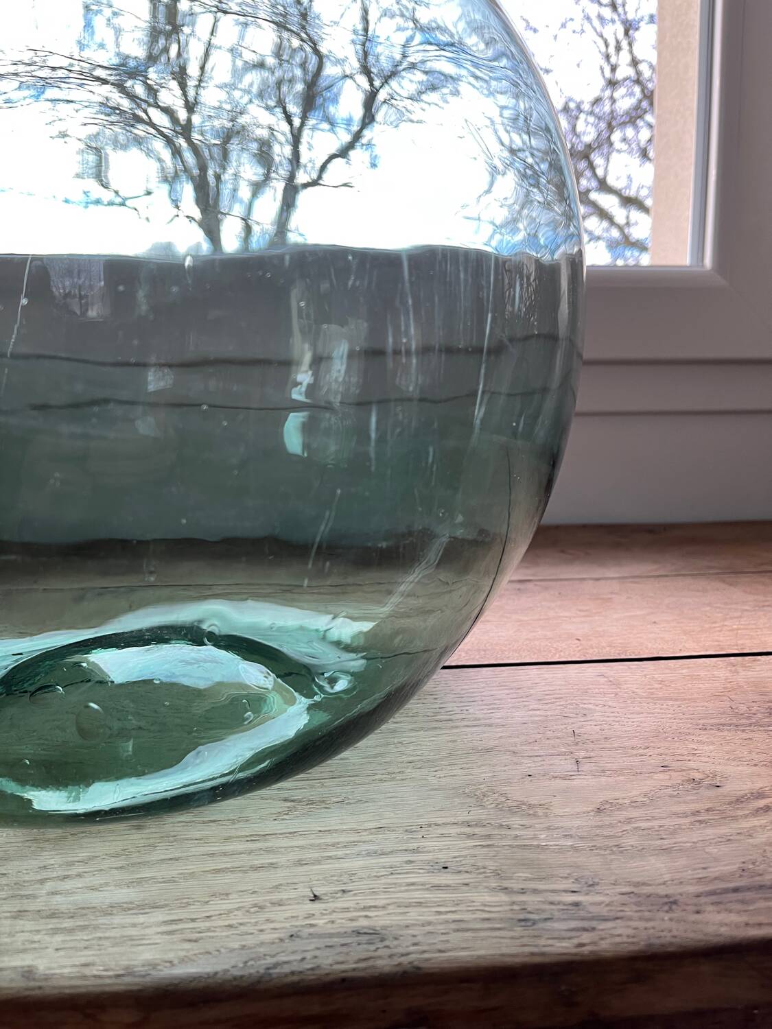 30L turquoise green demijohn