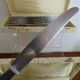 24 Art Deco style stainless steel knives - 12 desserts and 12 cheeses - In boxes