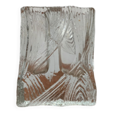 Vintage Glass Block Vase