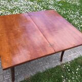 Dining table folding old rosewood from 2 to 6 people