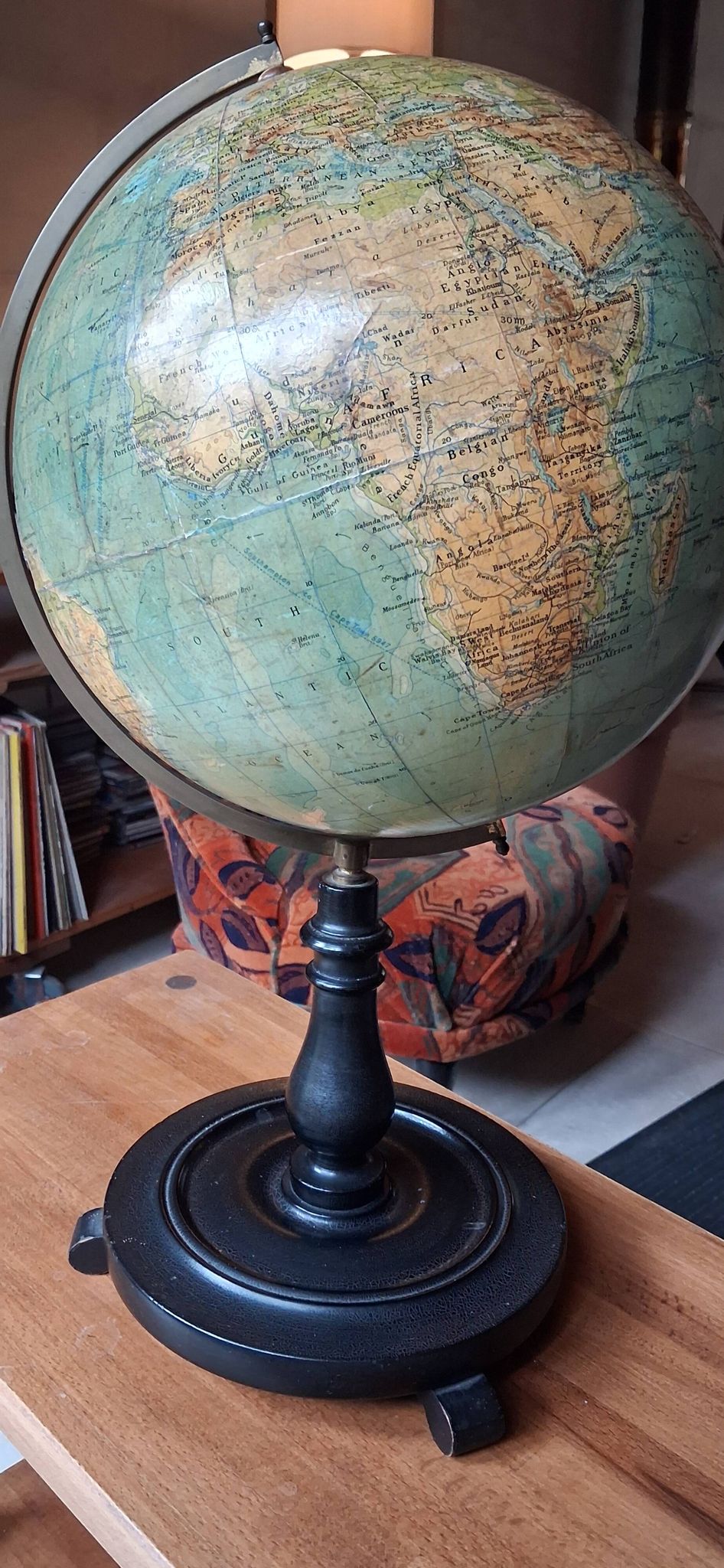 Globe terrestre 12inch après 1924