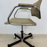 Vintage Beige Office Chair by Kovona 1980’s