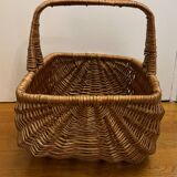 Vintage wicker basket