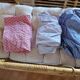 Old bamboo cradle basket