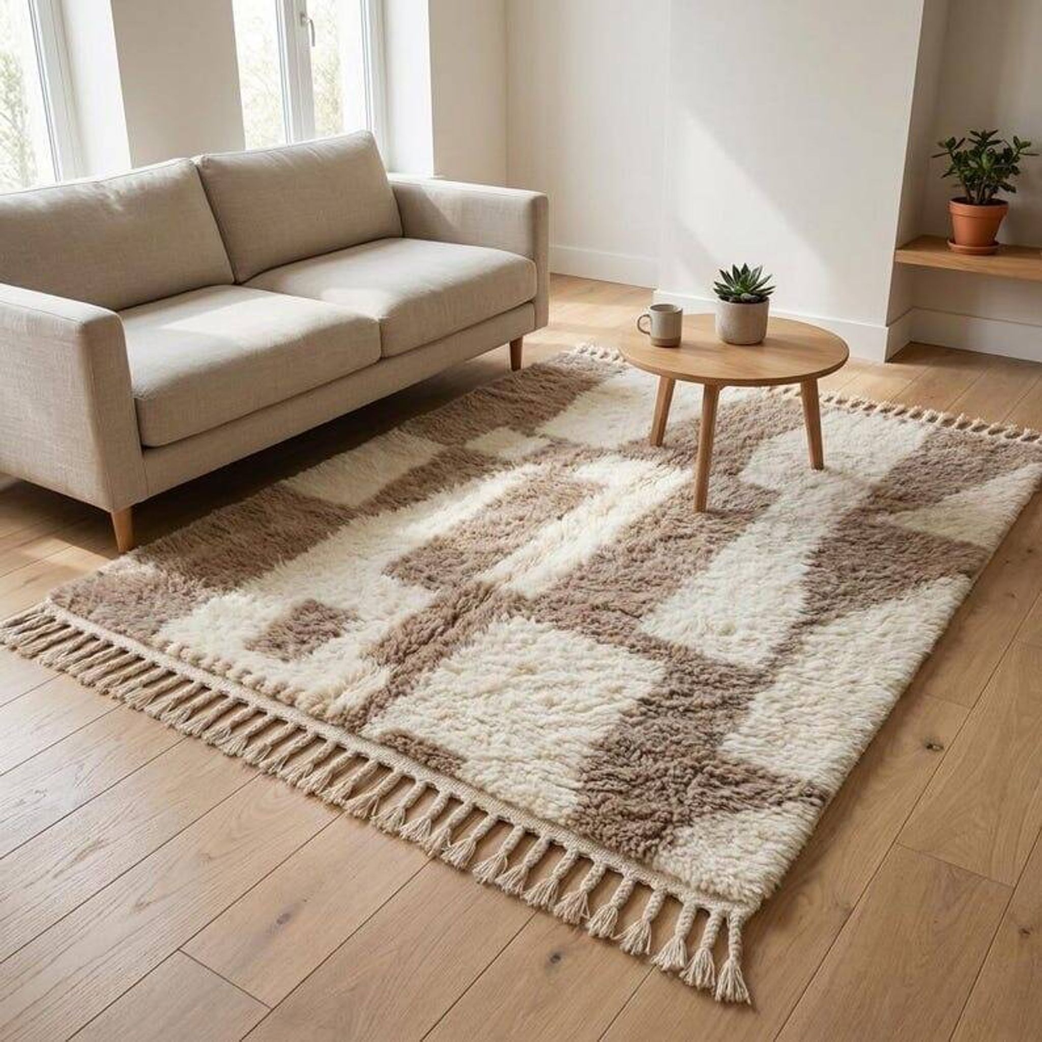 Authentic traditional handmade carpet 150/250 cm