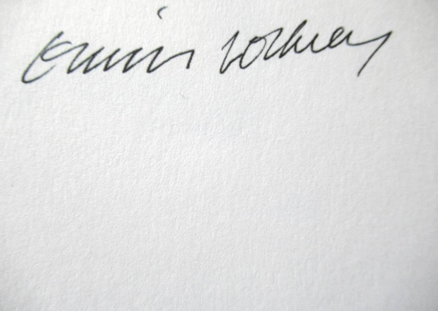 Lithographie de David Hockney signée numérotée