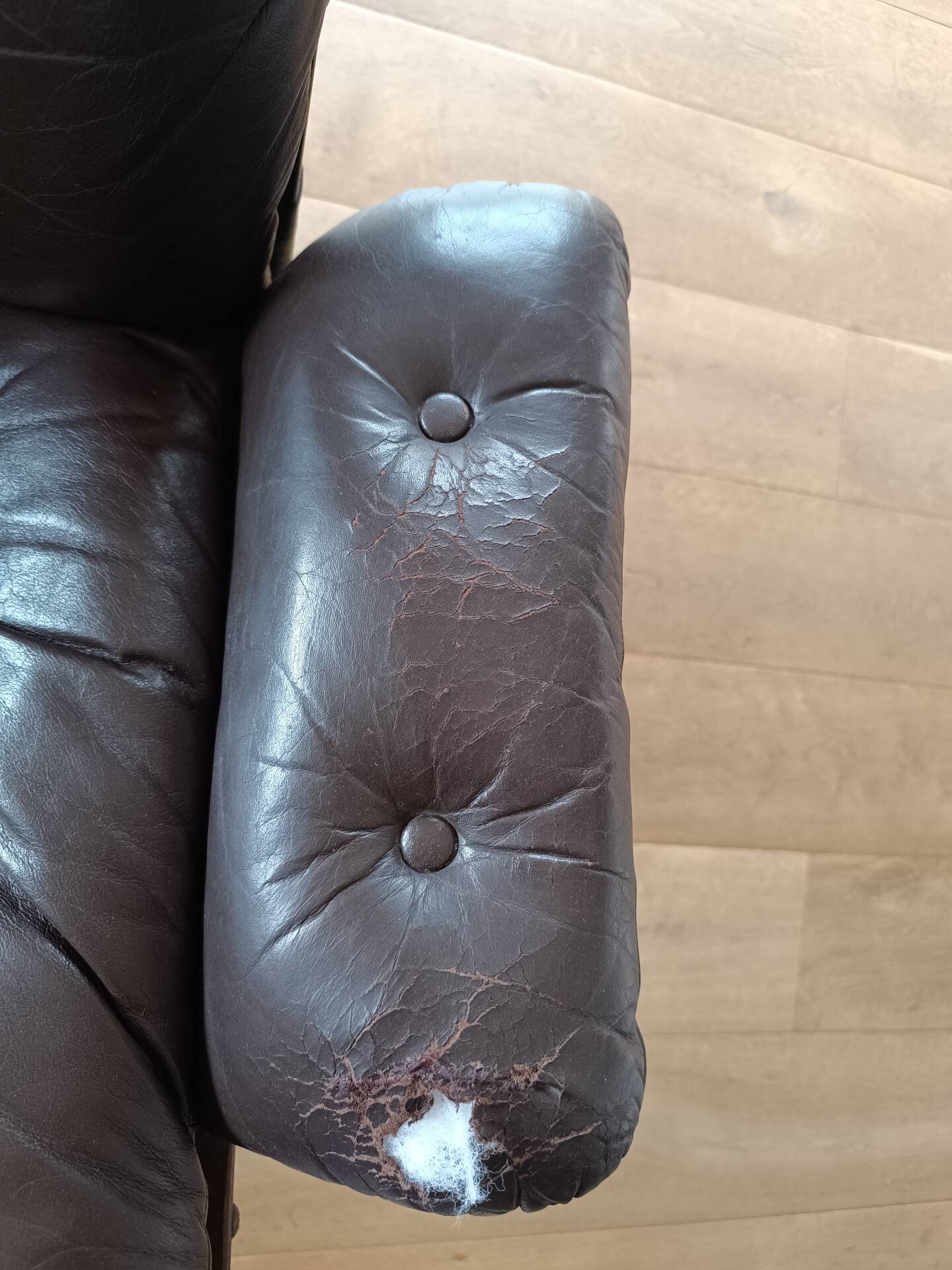 Fauteuil kengu designer elsa et nordhal solheim  pour rikken année 60