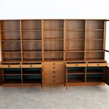 vintage wall unit | bookcase | teak | Swedish