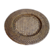 Canning and rattan tray