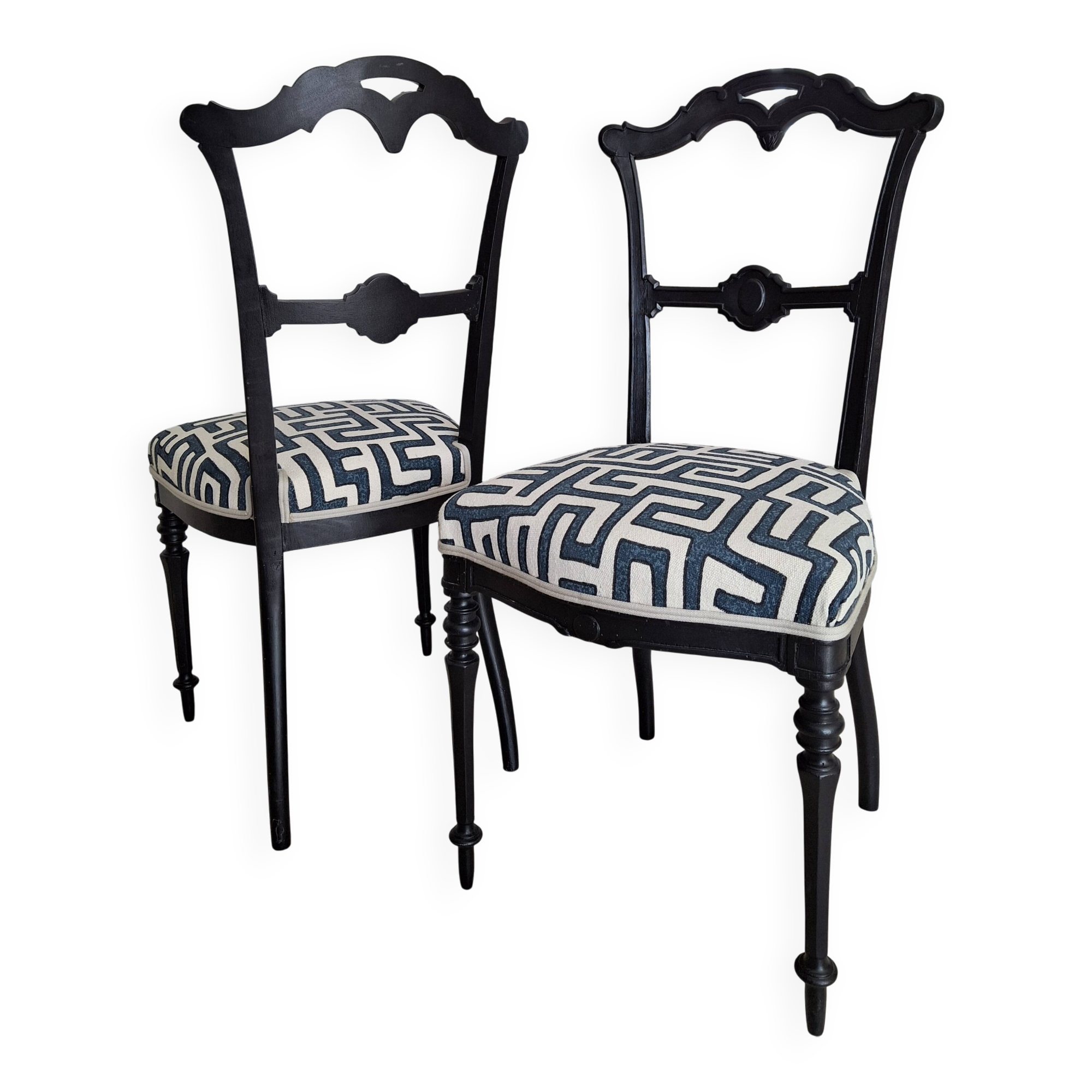 Pair of Napoleon III chairs