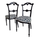 Paire de chaises Napoléon III