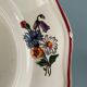 Series of 14 Sarreguemines France flat plates, Agreste collection