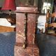 Napoleon III pink marble chimney clock